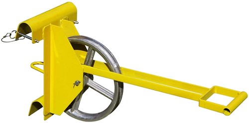 Ladder hoisting wheel lifting - ladder,