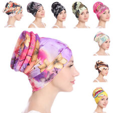 Muslim Women Turban Hat Chemo Cap Hair Loss Cover Head Scarf Wrap Hijab Headwear