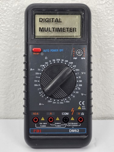 Pdi dm62 digital multimeter - pdi,