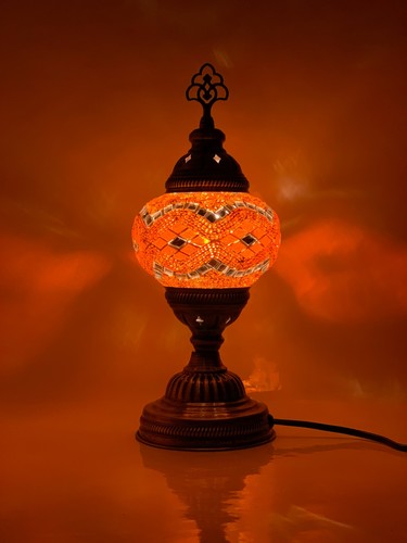 Turkish moroccan mosaic lamp - moroccan,