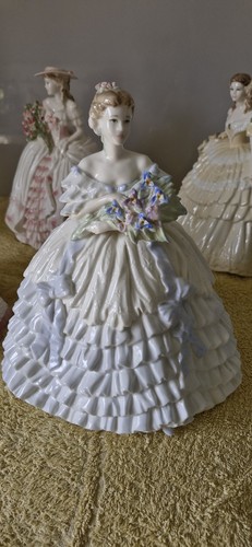 Coalport figurine iris bone - figurine,