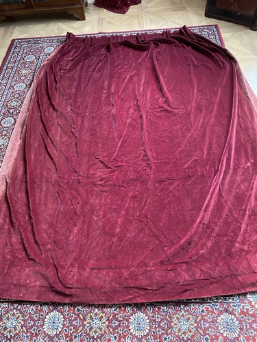 Vintage deep red lined - vintage,