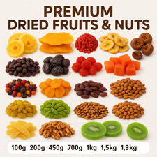 Dried Fruits & Nuts Grade A