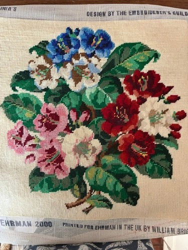 Completed needlepoint for - completed,