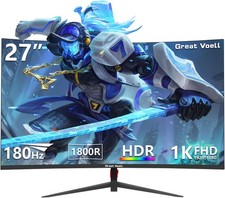 27 Inch Gaming Monitor, 180Hz