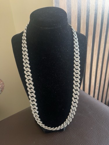 60cm iced cuban sparkling link - iced,