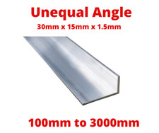 Aluminium Unequal Angle size