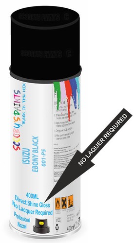 Paint for isuzu ebony - paint, black