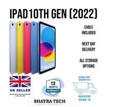 Apple iPad 10th 9th 8th 7th 6th Gen 32GB/64GB/128GB Wi-Fi/4G EXCELLENT CONDITION