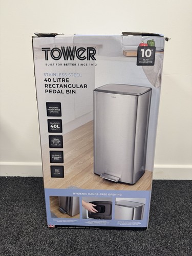 Tower 40l stainless steel - tower,