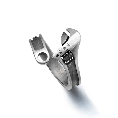 Stainless steel biker mechanic - steel,