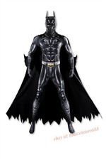 Batman Forever Bruce Wayne Batman Cosplay Bodysuit Cloak Costume