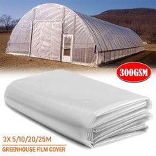 3X25M Clear Film Poly Tunnel