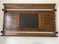 Antique Snooker And Billiards Score Board Orme And Sons Manchester
