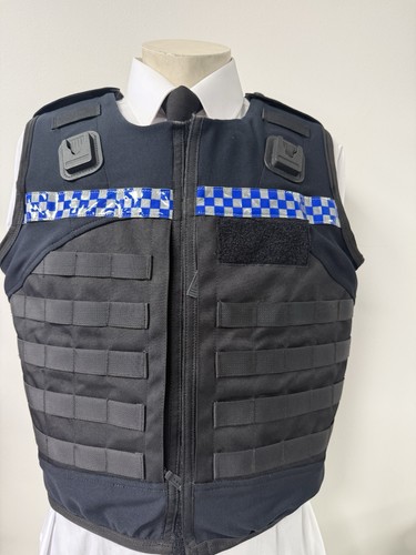 Police molle body armour - police,