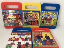 The Wiggles Apples & Bananas Wiggle House The Best Of DVD Kids Bundle x 5