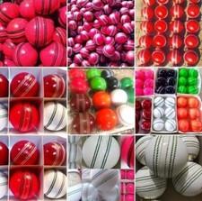 Pink, red, Yellow,  cricket balls T20 40 Overs Match Hand Stitched Tap Quality