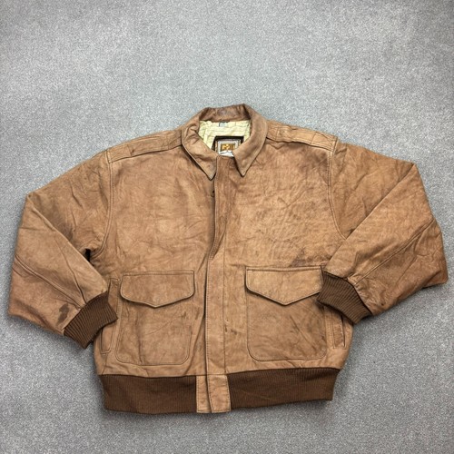 Leather flying jacket adult - jacket,