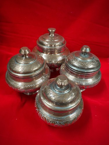 Turkish copper pots - copper, lids