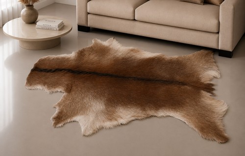 Genuine goat hide - genuine, hair