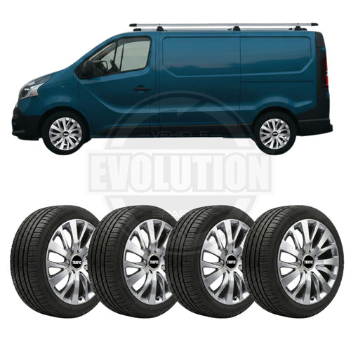 Wheel trims hub - wheel, set