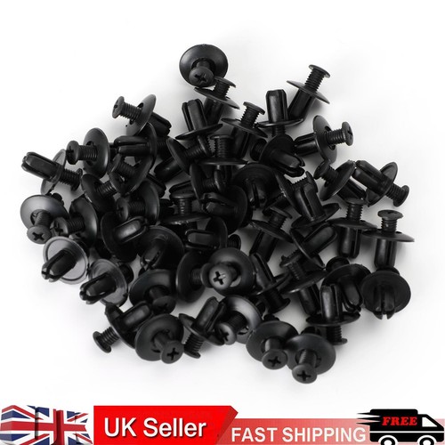 50x 8mm fairing clip - fairing, screw