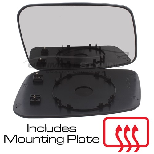 Wing door mirror glass volvo - mirror,
