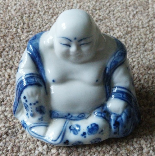 Vintage blue white - blue,