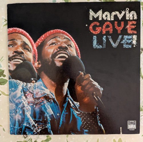 Marvin gaye live vinyl - “live,