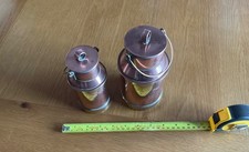 Vintage Copper Milk Churns Set