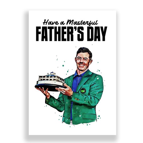 Rory mcilroy father day - mcilroy, card