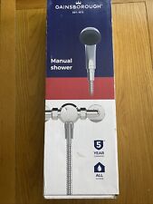 Gainsborough GSME Manual Exposed Sequential Mixer Shower Valve + Chrome Riser
