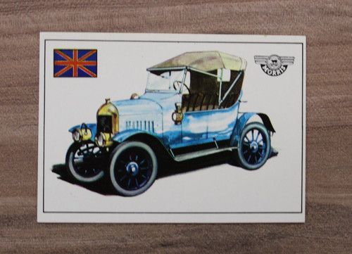 Morris oxford car card united - car,