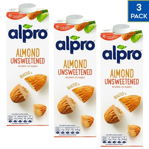Alpro almond unsweetened - alpro,