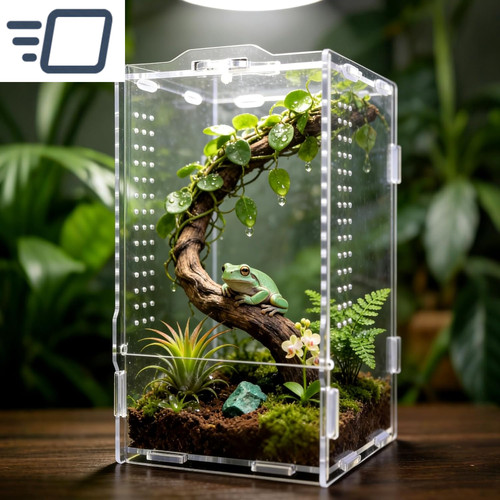 Jumping spider enclosure - jumping,