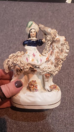 Antique staffordshire figurine - staffordshire,