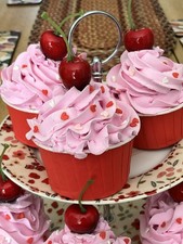 Faux cupcakes. Fake cakes