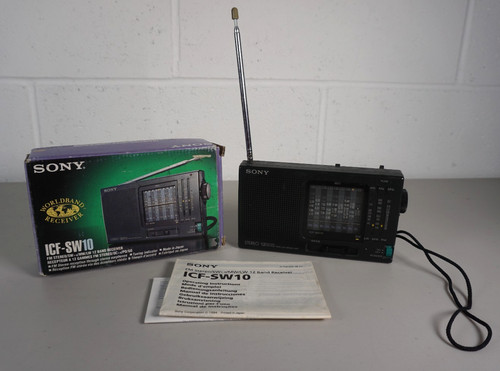 Sony icf sw10 band portable - icf-sw10, 12
