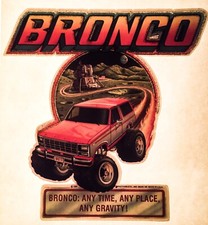 VTG 70s 80s Ford Bronco XLT