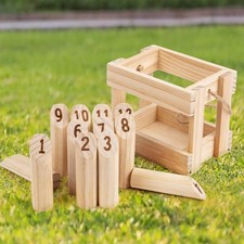 Small Molkky Game, Wooden