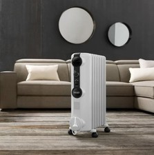 De'Longhi Radia S TRRS0715 Oil Filled Radiator 1.5 kW Heater White
