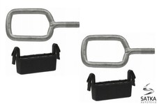 2x Bonnet Lock Twist Lock For BMW 1 Series 3 Series 51237247079 51237247080