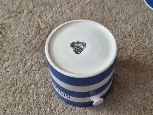Green cornishware early - g,
