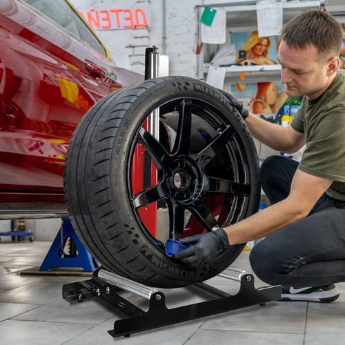 Portable wheel coating stand - coating,