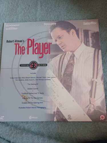 The player laserdisc tim - the,