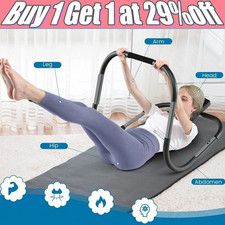 Abdominal Trainer Crunch Roller Sit-Up Ab Exercise Machine Home Gym Abs Work Out