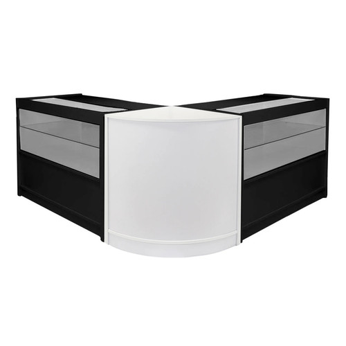 Black white retail - black/white,