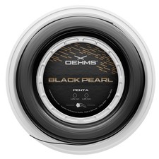 OEHMS Black Pearl Penta Co-Poly Tennis String 200m Reel | Pentagonal | Control