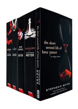 Stephenie Meyer Twilight Saga Collection 5 Books Set Black Cover pack NEW