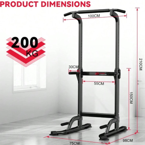 Freestanding pull bar - freestanding, up